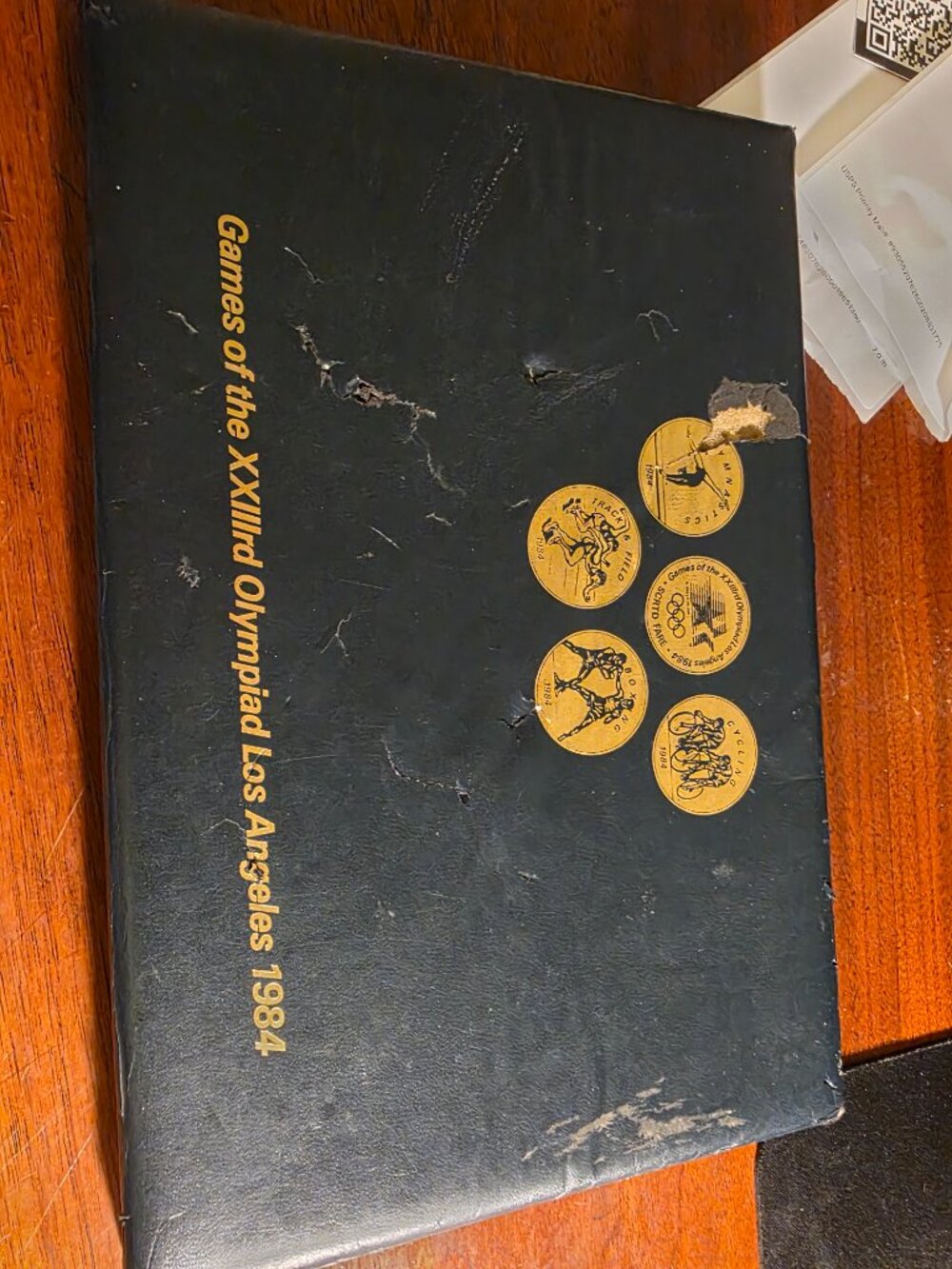 1984 GAMES OF THE XXIIIRD OLYMPIAD LOS ANGELES COMMEMORATIVE COINS - Picture 3 of 3